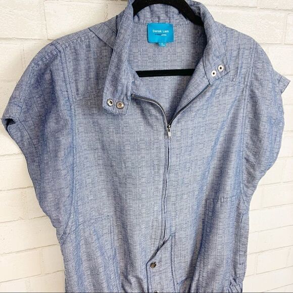 Derek lam Denim zip up jacket - Picture 3 of 9